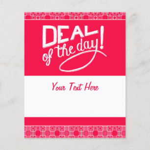 Flyer Promocion de Tienda de Dormitorio Comida Comida Co