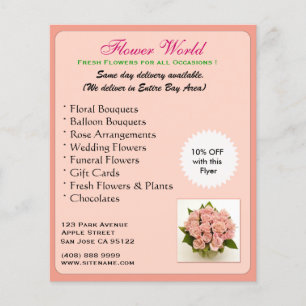 Flyer Promoción_Floristería(Volante)