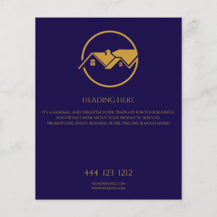 Flyer Promotor Inmobiliario Moderno