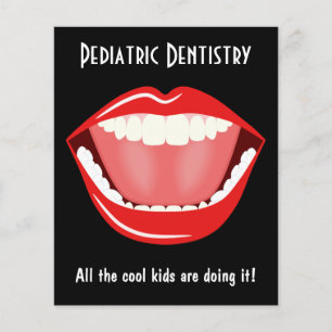 Flyer Prospecto dental para pequeñas odontologías