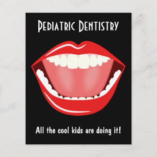 Flyer Prospecto dental para pequeñas odontologías