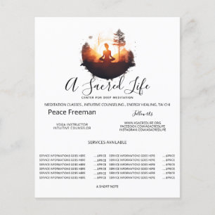Flyer Puerta Dorada   Meditación al Atardecer
