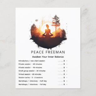 Flyer Puerta Dorada   Meditación al Atardecer