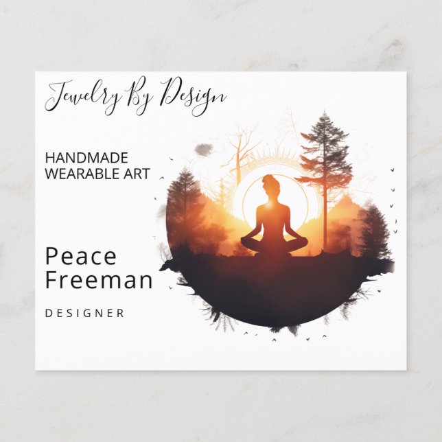 Flyer Puerta Dorada | Meditación al Atardecer (Atrás)