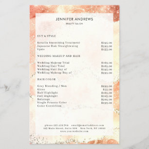 Flyer Purpurina moderno ListFlyer