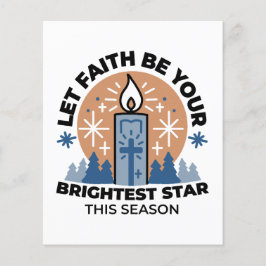 Flyer Que brille la fe: Tema del invierno