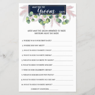 Flyer ¿Qué dice Groom Pampas?