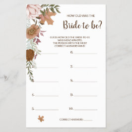 Flyer ¿Qué edad tenía el volador de la tarjeta de juego 