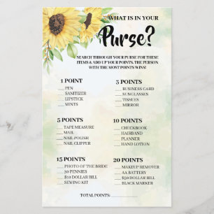 Flyer ¿Qué hay en la tarjeta de juego Depósito Sunflower