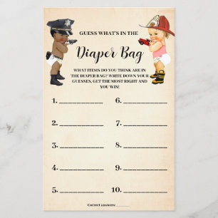 Flyer ¿Qué hay en la tarjeta de juego Little Recruit en