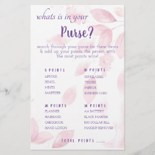 Flyer ¿Qué hay en la tarjeta de tu bolso?