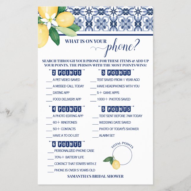 Flyer ¿Qué hay en tu juego de ducha mediterráneo en tu t (Frente)