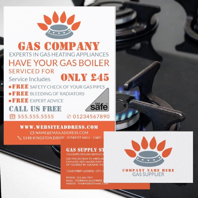 Flyer Quemador de existencias, ingeniero de gas y public (Subido por el creador)