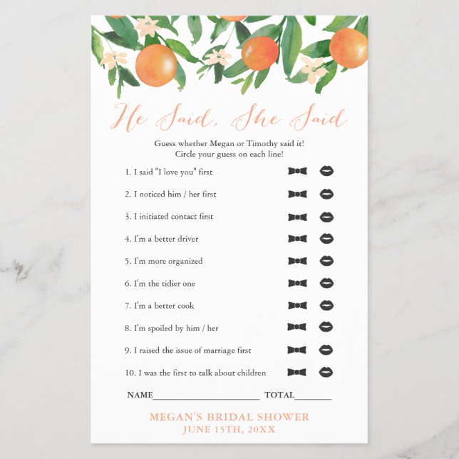 Flyer ¿Quién Lo Dijo? (Frente)