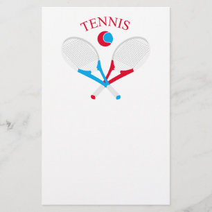 Flyer Raquetas de tenis y pelota de tenis