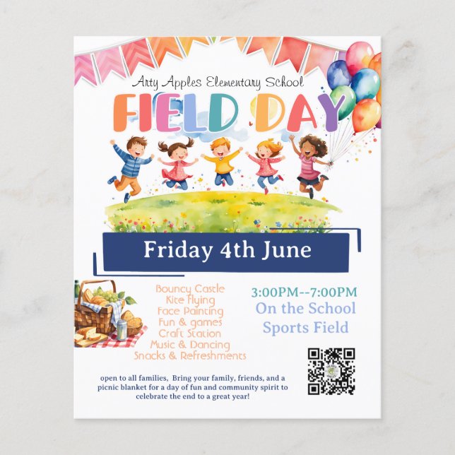 Flyer recaudación de fondos sobre el terreno al final de (Frente)