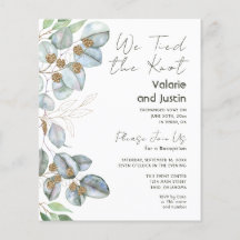 Recepción de Elopement Eucalyptus Sage