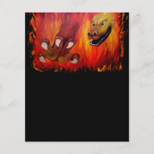 Flyer Red Dragon Claw