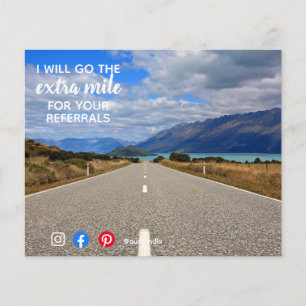 Flyer referidos de milla extra correo electrónico market