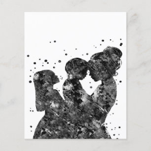 Flyer Regalo de madre hija hijo, idea de regalo de cumpl