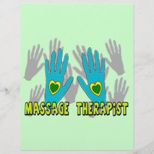 Flyer Regalos para Terapeutas de Masaje