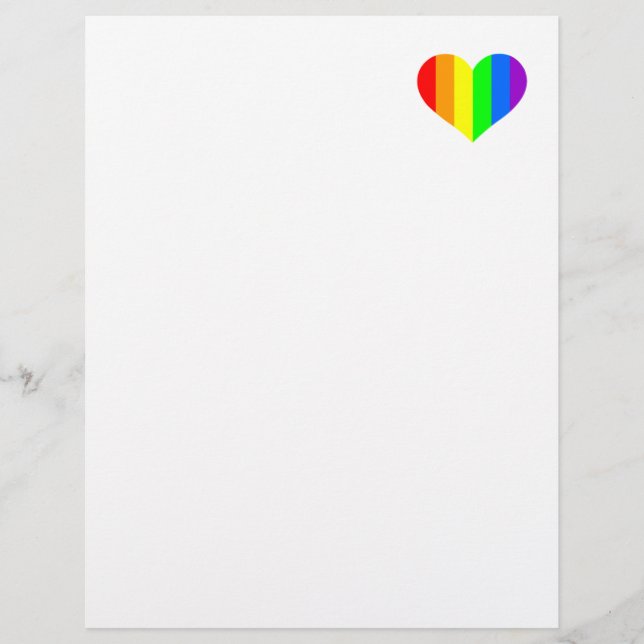 Flyer Regenbogenherz (Frente)