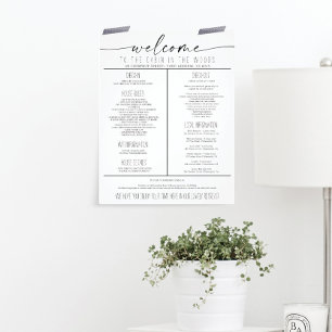 Flyer Reglas de la Casa de la Guía de Bienvenida de Alqu