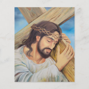 Flyer Religión cristiana Jesucristo