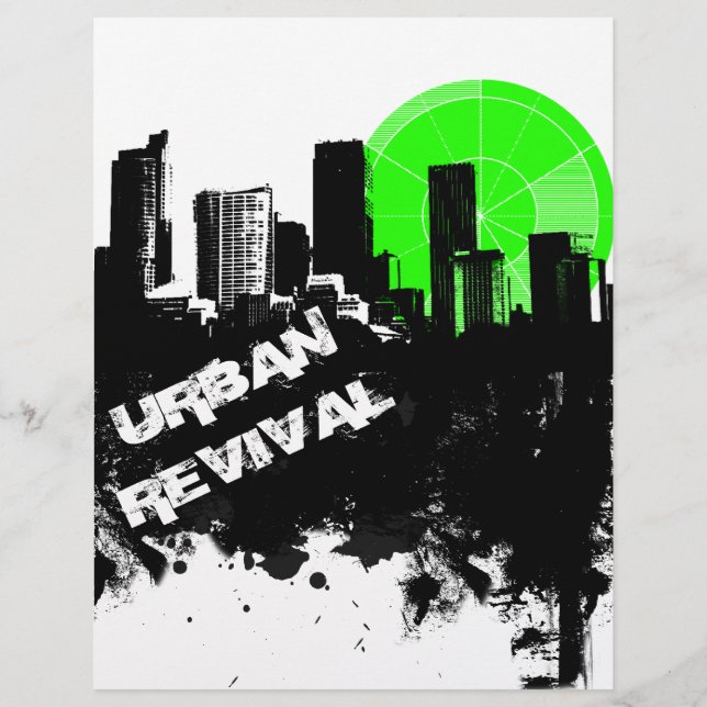 Flyer Renacimiento urbano (Frente)