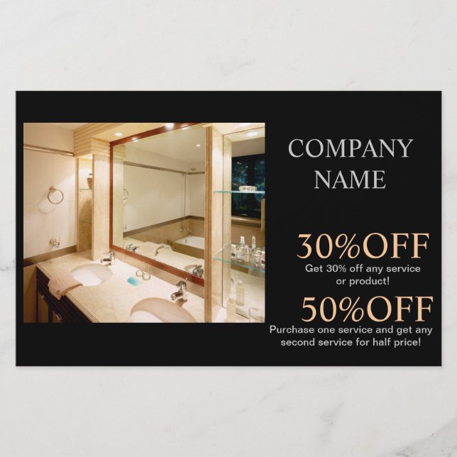 Flyer Renovación del hogar del contratista de construcci (Frente)