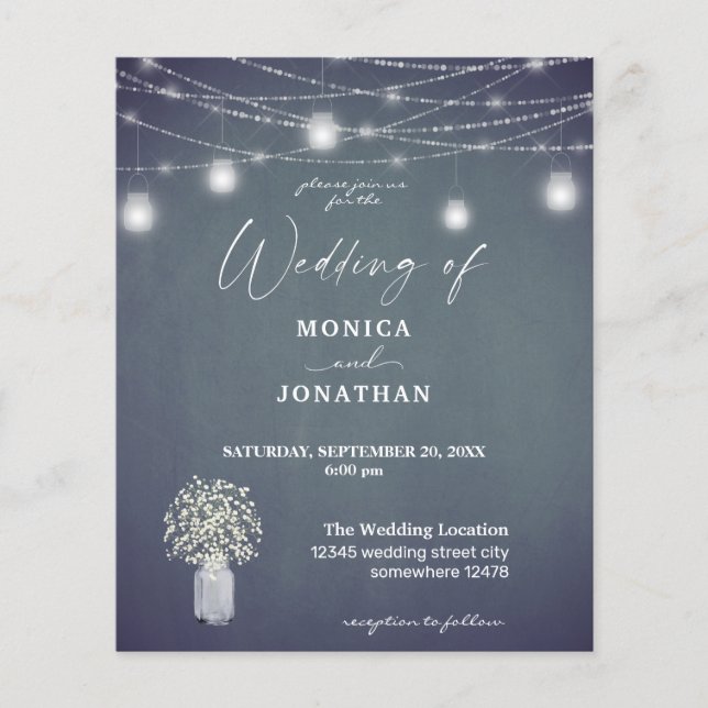 Flyer Respiración del bebé presupuesto BG Llamadas de ca (Frente)