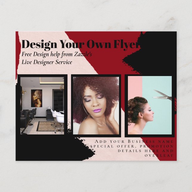 Flyer Resumen de plantillas fotográficas de diseño gratu (Frente)