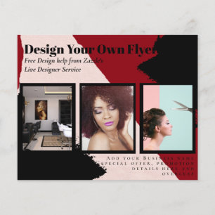 Flyer Resumen de plantillas fotográficas de diseño gratu