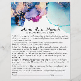 Flyer *~* Resumen Exención de responsabilidad + Belleza 