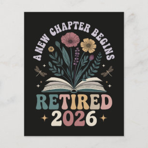 Flyer retirado 2026 un nuevo capítulo comienza