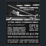 Flyer Retrato de Snooker Club, piscina, anuncio de Snook<br><div class="desc">Retrato De Snooker Club,  Piscina,  Volantes De Publicidad De Snooker Club Por La Tienda De Tarjetas De Negocios.</div>