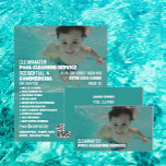Flyer Retrato Infantil De Bañera, Limpieza De Piscina<br><div class="desc">Retrato Infantil De Bañera,  Servicio De Limpieza De Piscina Aviso Volante De La Tienda De Tarjetas De Negocios.</div>