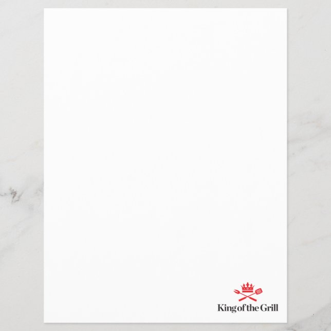 Flyer Rey de la Parrilla (Frente)