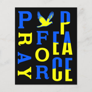 Flyer Rezar por la paz