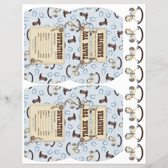 Flyer Rockefeller Horse Boy Mini Puff Box B2 (Frente)