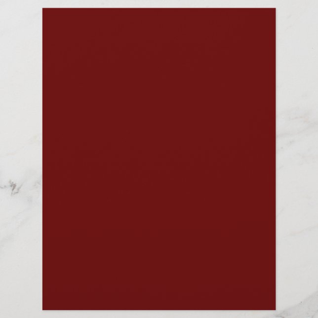 Flyer rojo sangre color (Frente)