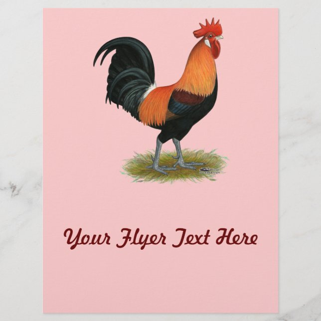 Flyer Rooster de Penedesenca (Frente)