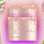 Flyer Rosa del prospecto de los Precios de la colisión o<br><div class="desc">Captar clientes potenciales y mostrar los servicios de su salón con elegancia usando el Rosa de volante de los precios de los anteojos del Spark Purpurina Makeup Eye Lash Prices de Zazzle, una herramienta promocional muy bien hecha que brilla con potencial. ✨ 🌹 Este volante irradia sofisticación con un impresionante...</div>