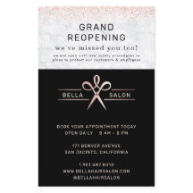 Rosa Gold Hair Salon Gran Reapertura Covid Segurid