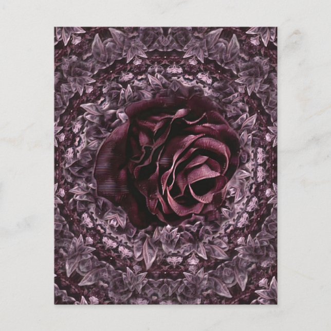 Flyer Rosa Mandala (Frente)