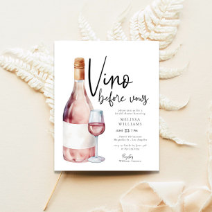 Flyer Rubor Presupuestado Vino Rosa Antes De Var Ducha B