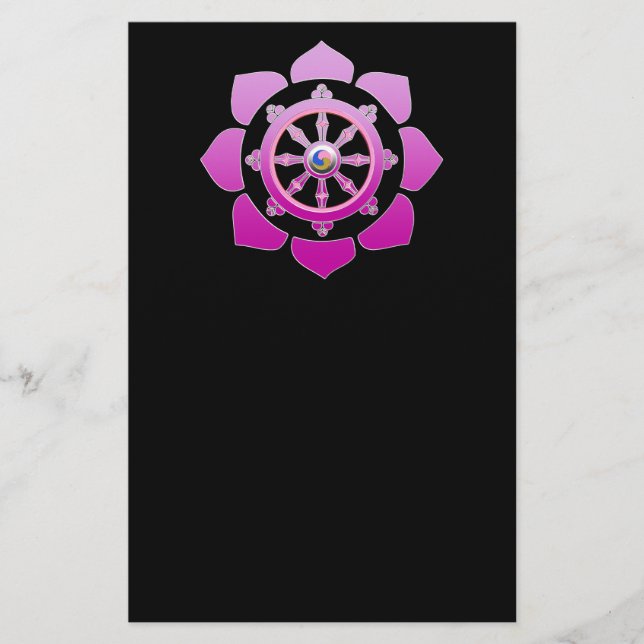 Flyer Rueda del dharma (Frente)