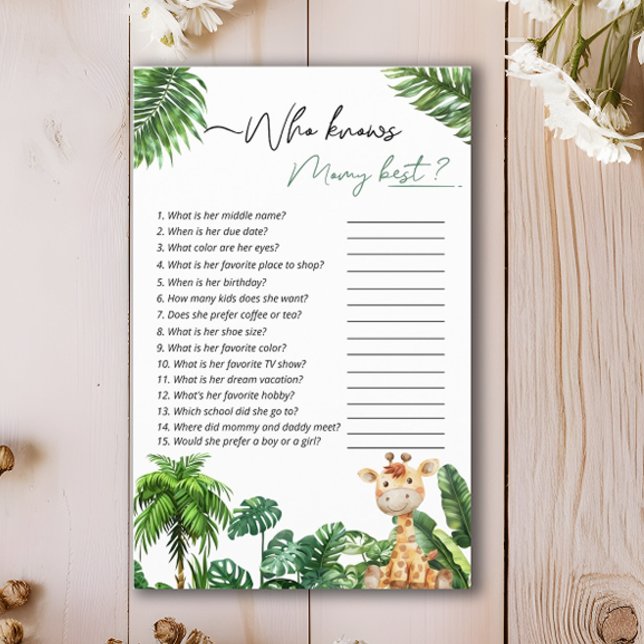 Flyer Safari Tropical que conoce a mi mejor partida (Subido por el creador)