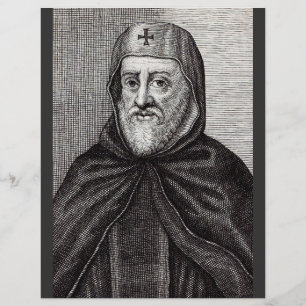 Flyer Saint Éphrem, el teólogo cristiano sirio