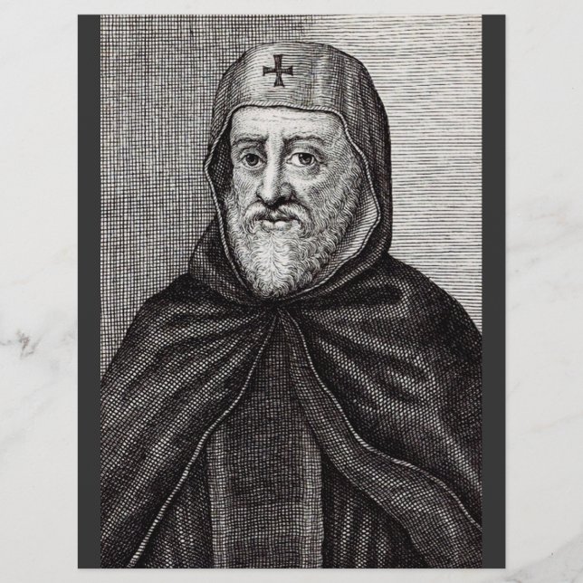 Flyer Saint Éphrem, el teólogo cristiano sirio (Frente)